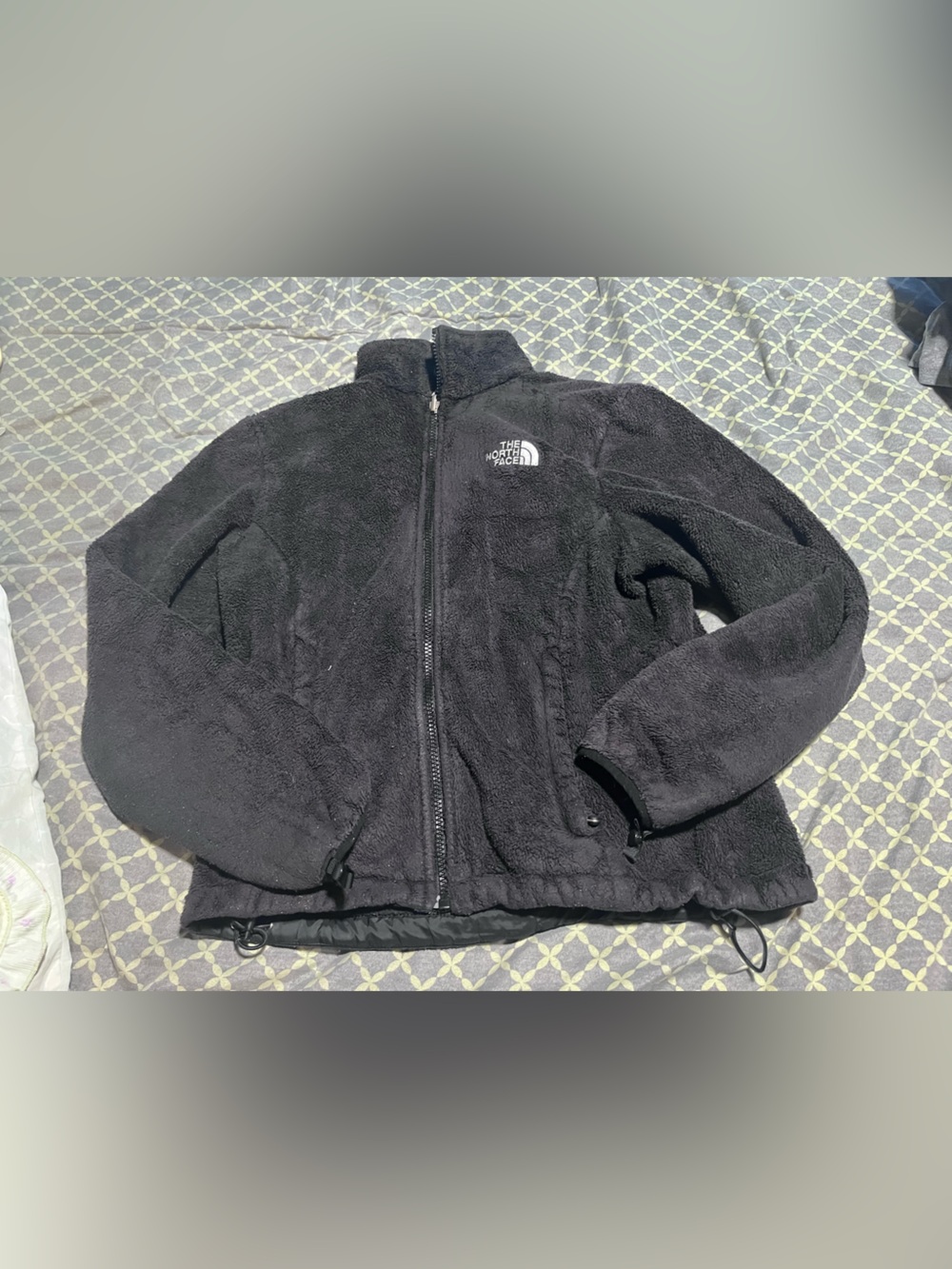🦇 The North Face Black Fleece Jacket - Full-Zip Cozy Outerwear